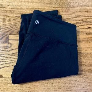 Lululemon Wunder Under Black Leggings